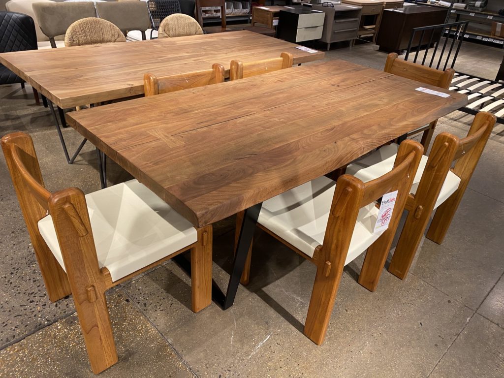 Crate & Barrel Outlet Yukon Dining Table